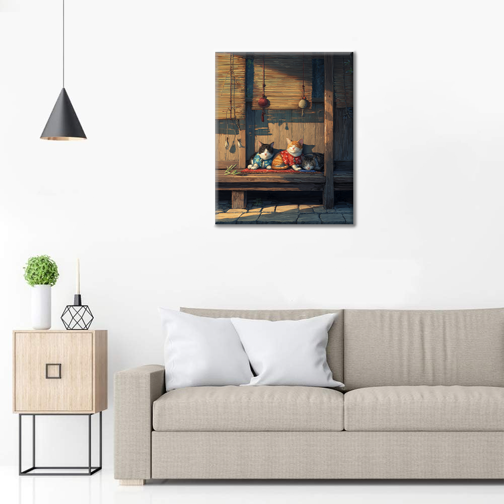 Après-midi de farniente - Peinture par numéros