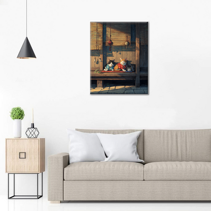 Après-midi de farniente - Peinture par numéros