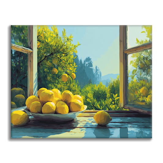 Lemon Morning - Peinture par numéros