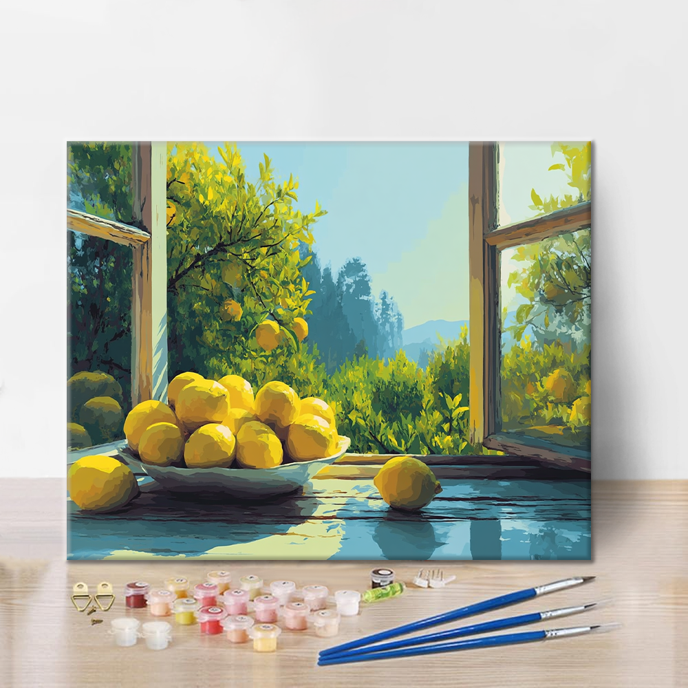 Lemon Morning - Peinture par numéros