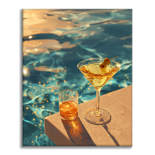 Martini - Peinture par numéros