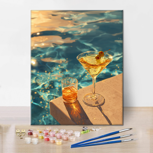 Martini - Peinture par numéros