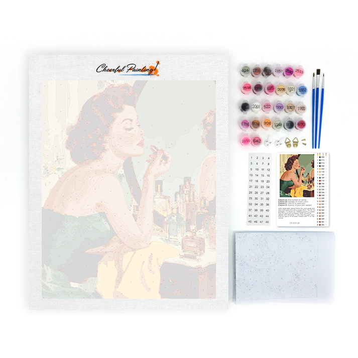 Maquillage parfait - Peinture par numéros