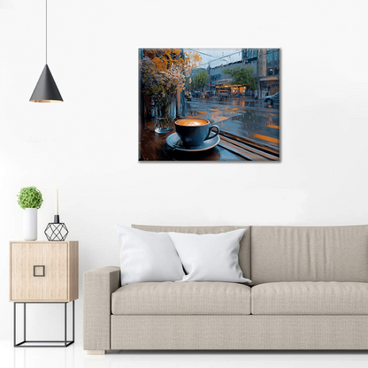Rainy Day Café - Peinture par numéros