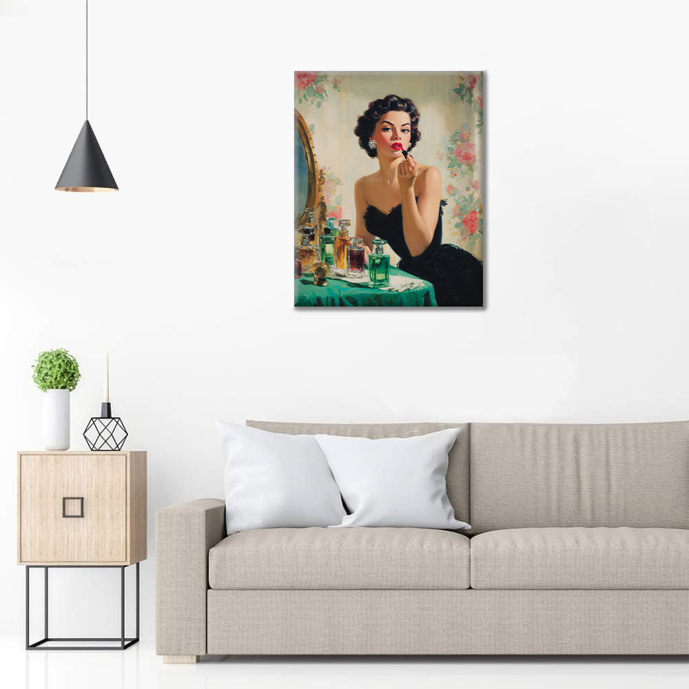 Sentiments rétro - Peinture par numéros
