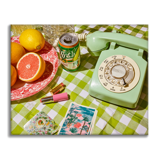 Téléphone rétro - Peinture par numéros