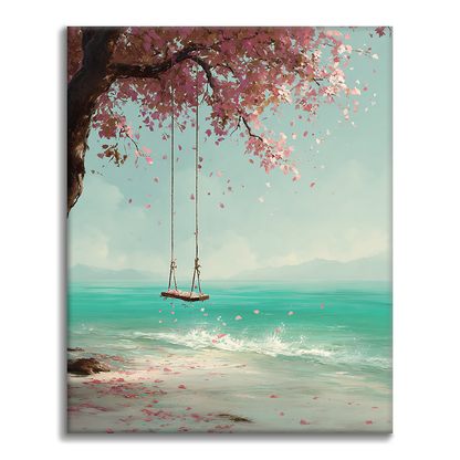 Sakura Swing - Peinture par numéros