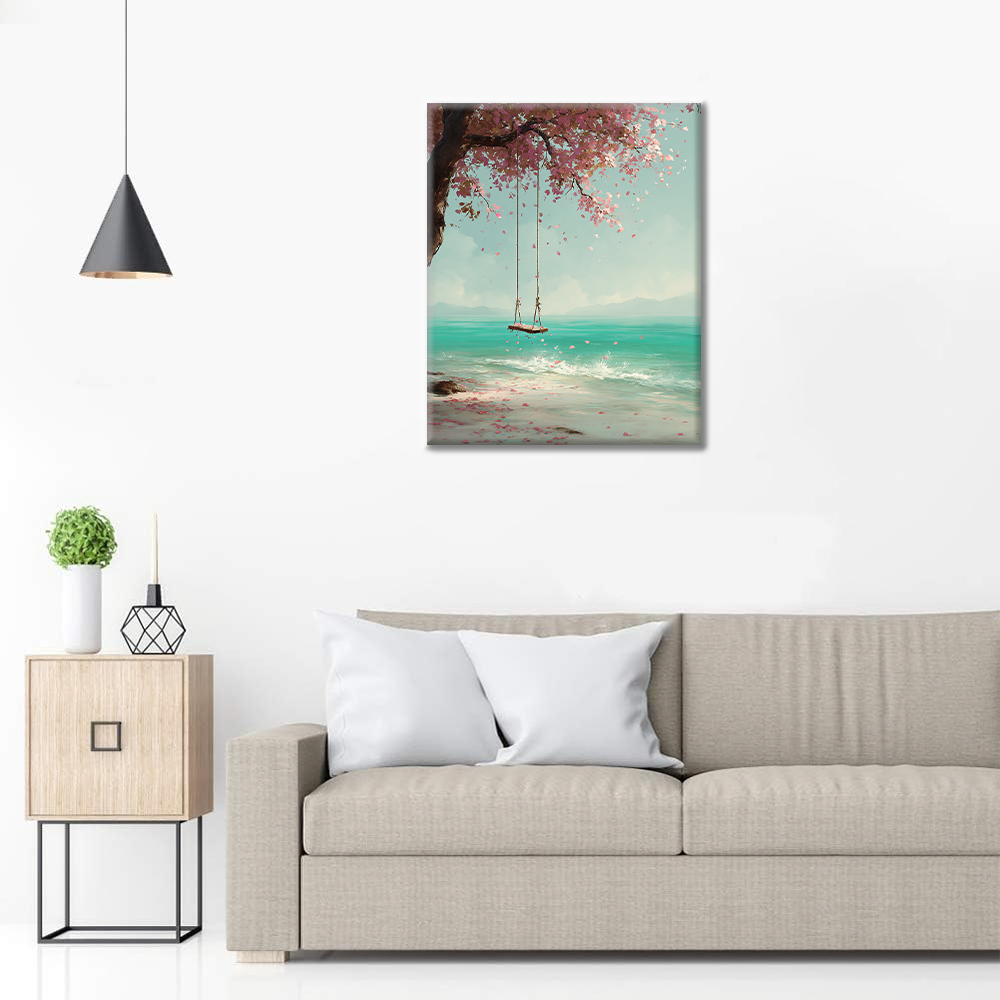 Sakura Swing - Peinture par numéros
