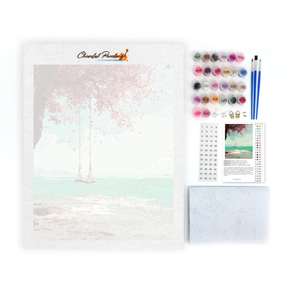 Sakura Swing - Peinture par numéros