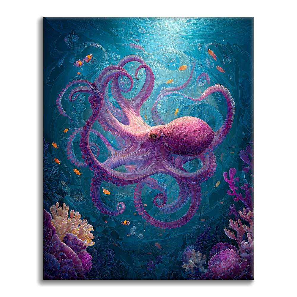 Enchanteresse de la mer - Peinture par numéros