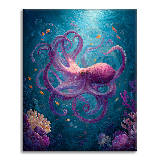 Enchanteresse de la mer - Peinture par numéros