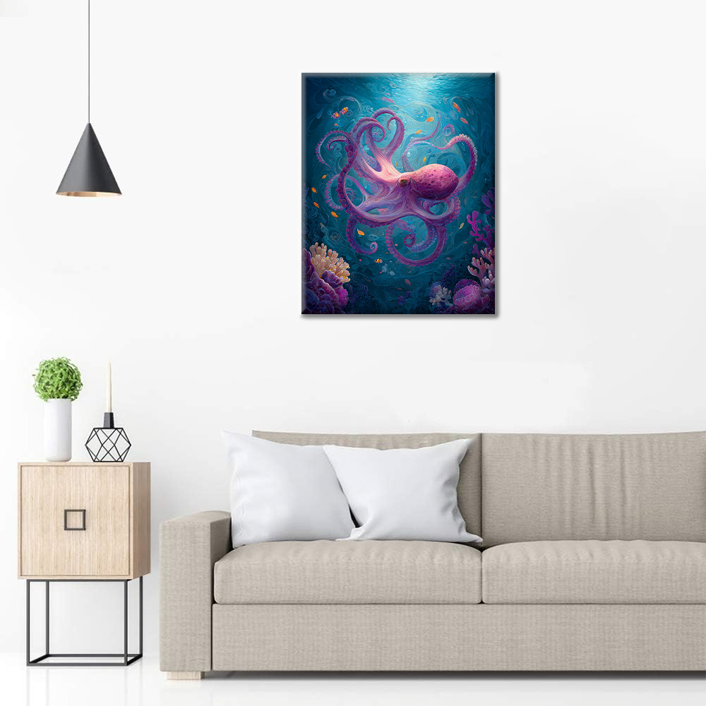 Enchanteresse de la mer - Peinture par numéros