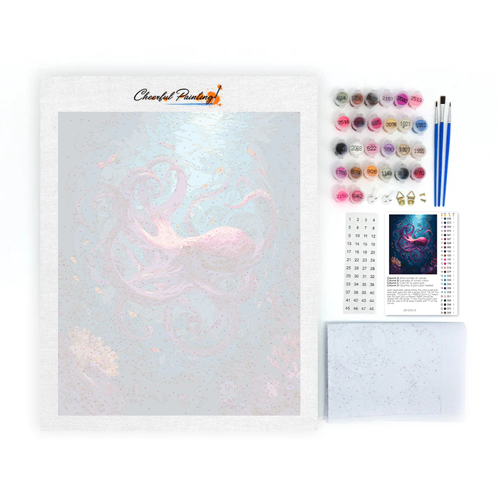 Enchanteresse de la mer - Peinture par numéros