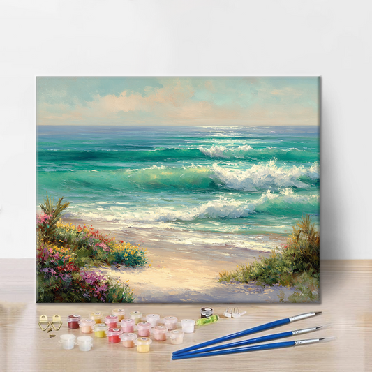 Horizon serein - Peinture par numéros