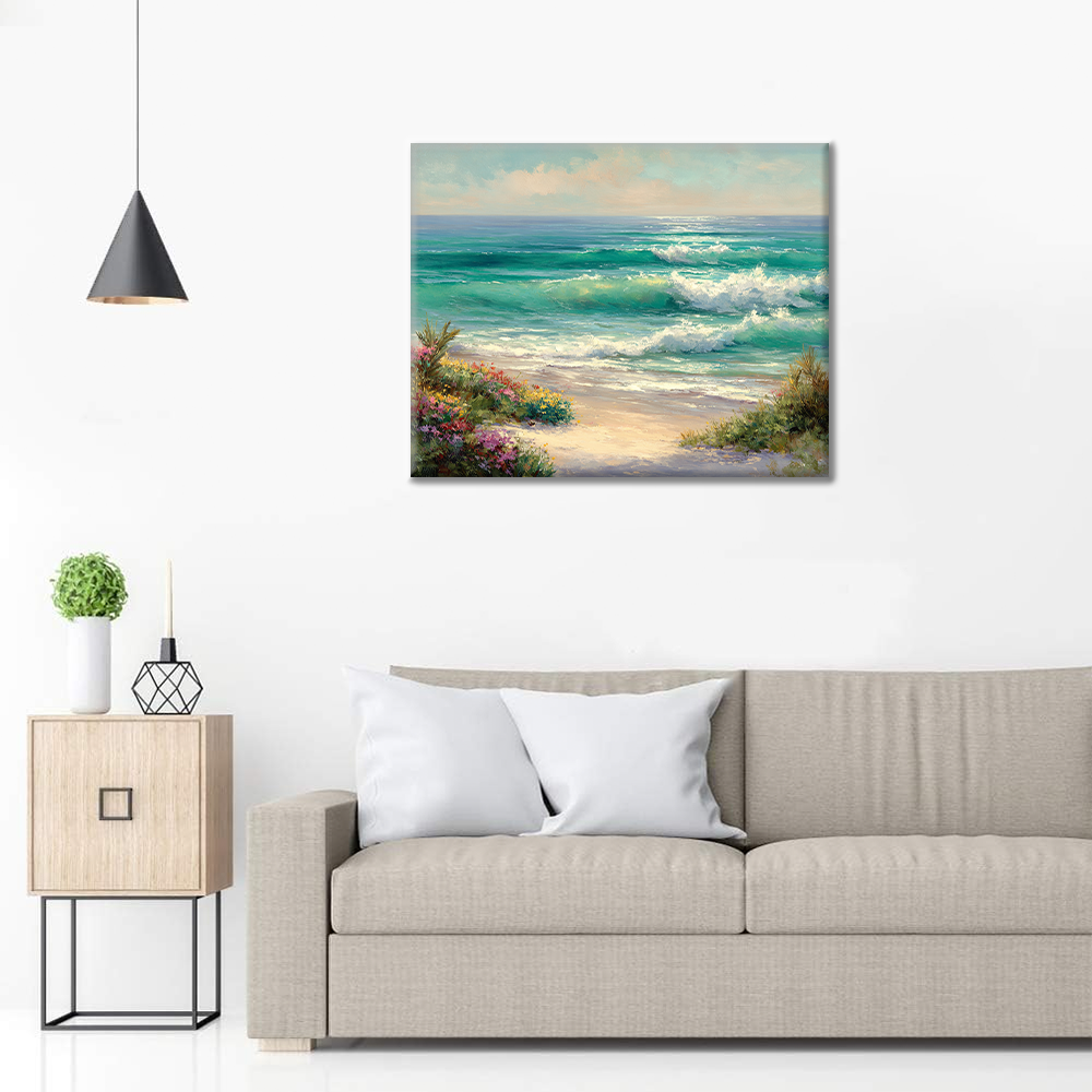 Horizon serein - Peinture par numéros