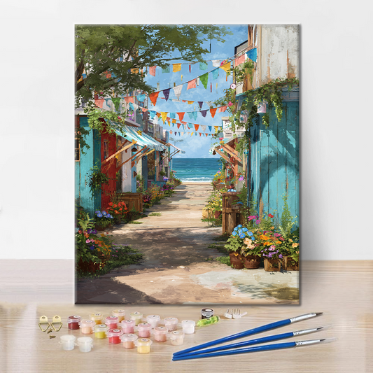 Drapeaux d'été - Peinture par numéros