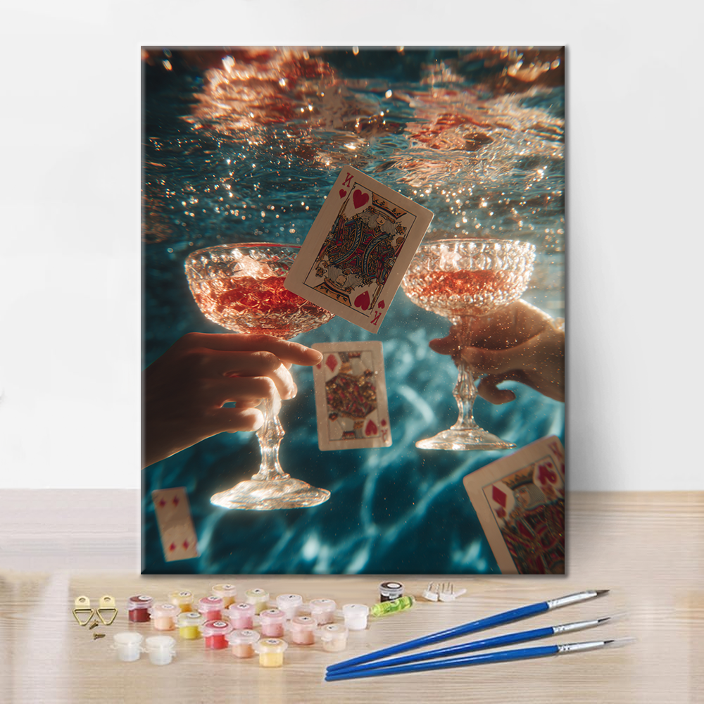 Jeux sous-marins - Peinture par numéros