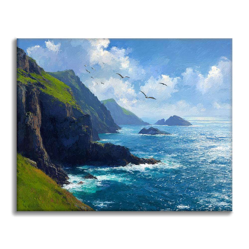 Brise côtière - Peinture par numéros