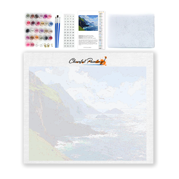 Brise côtière - Peinture par numéros