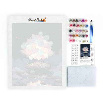 L'île aux ballons - Peinture par numéros