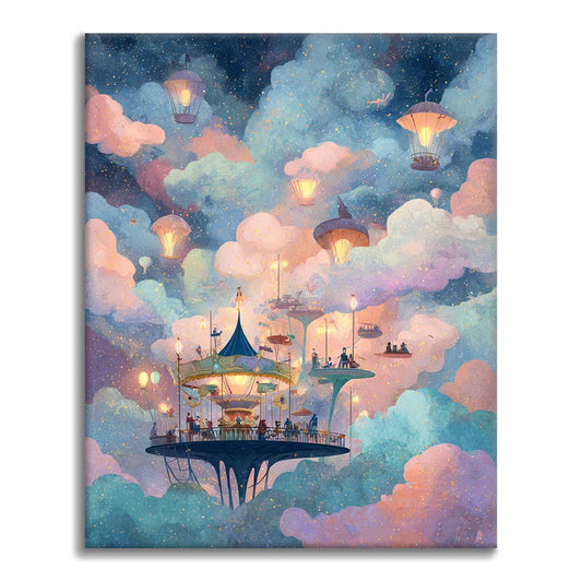 Dream City - Peinture par numéros