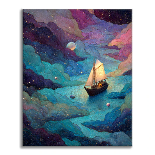 Navire de rêve - Peinture par numéros