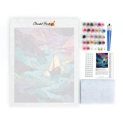 Navire de rêve - Peinture par numéros