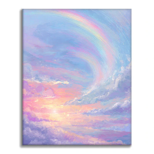 Arc-en-ciel de rêve - Peinture par numéros