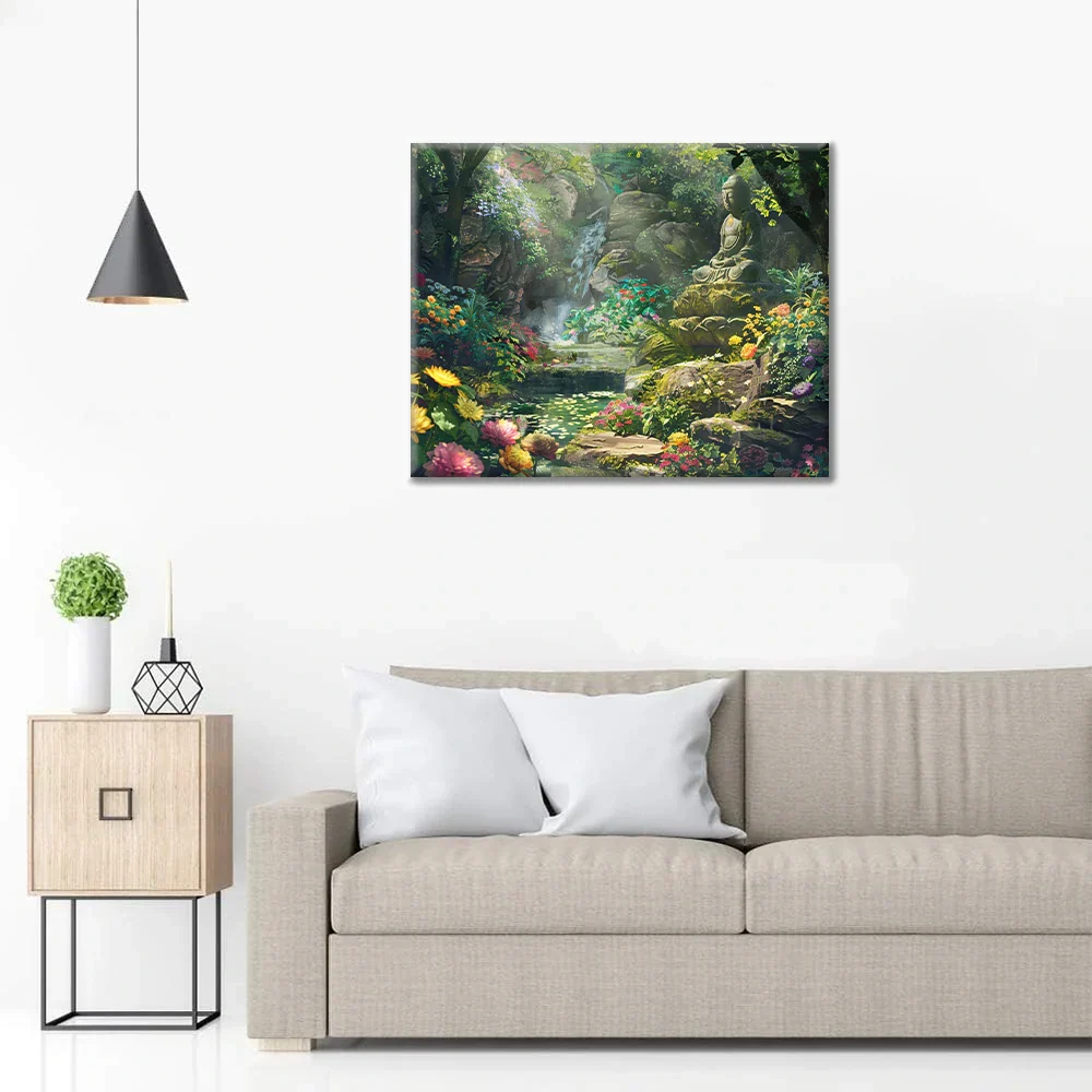 Forêt de printemps - Peinture par numéros