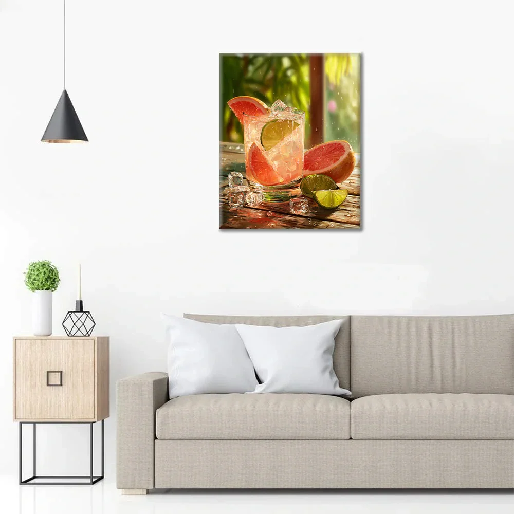 Pamplemousse pétillant - Peinture par numéros