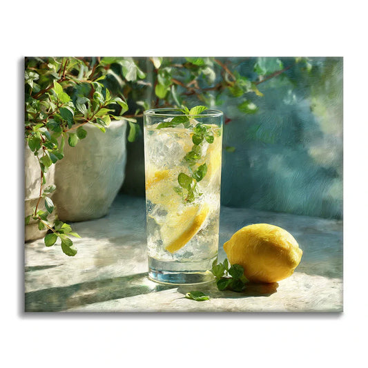 Limonade - Peinture par numéros