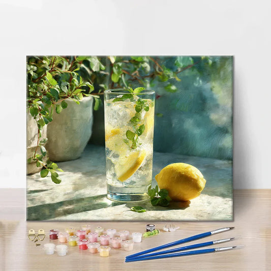 Limonade - Peinture par numéros