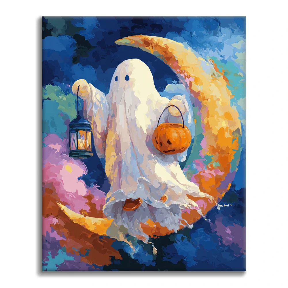 Petit Fantôme - Peinture par numéros