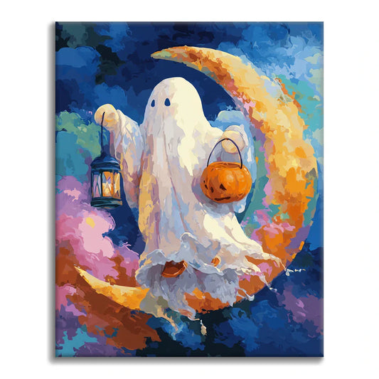 Petit Fantôme - Peinture par numéros