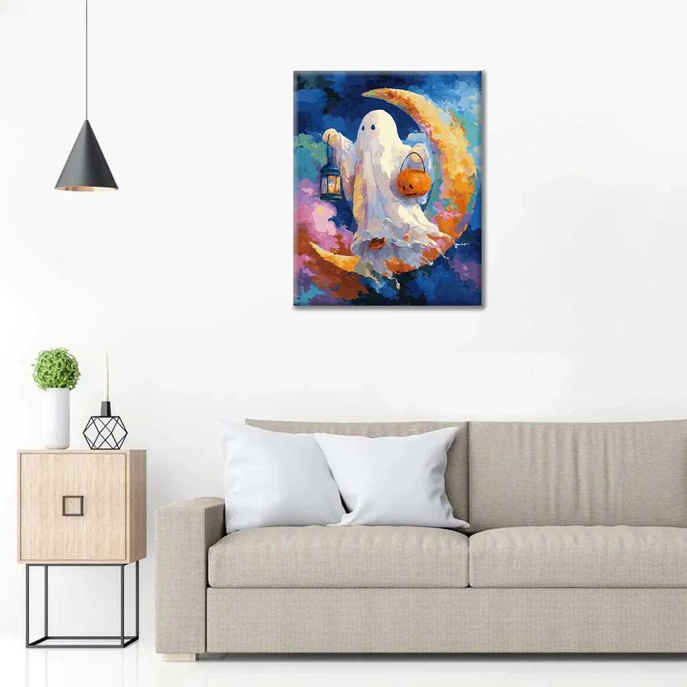Petit Fantôme - Peinture par numéros