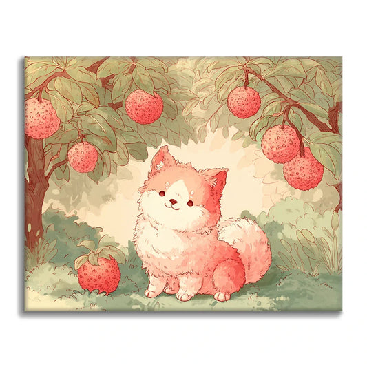 Chiot Lychee - Peinture par numéros