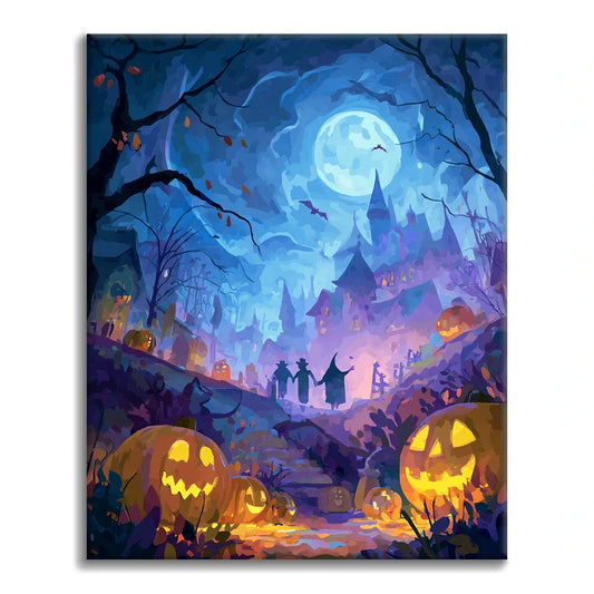 Misty Valley - Peinture par numéros