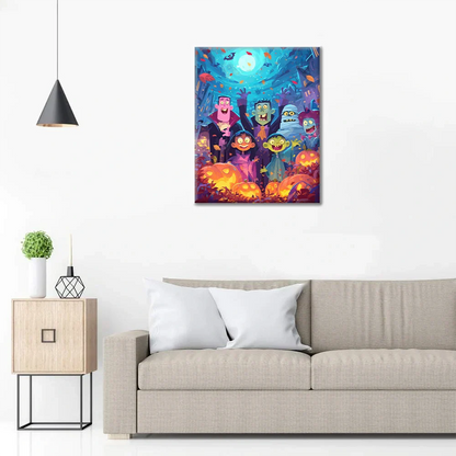 Monster Friends - Peinture par numéros
