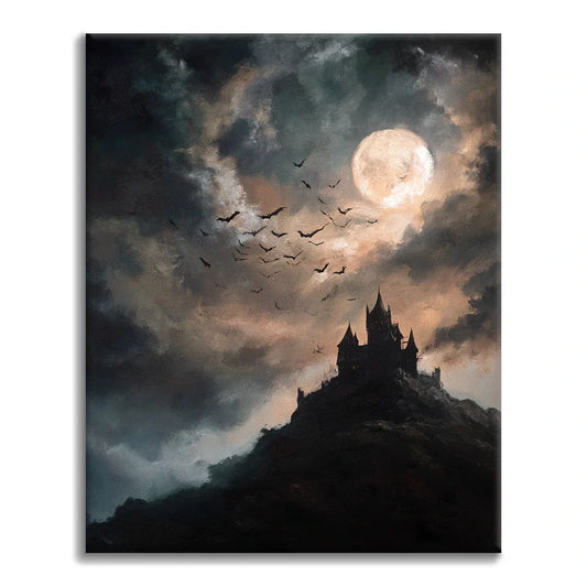 Château silencieux - Peinture par numéros