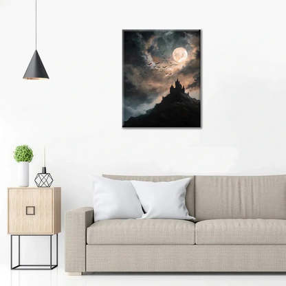 Château silencieux - Peinture par numéros