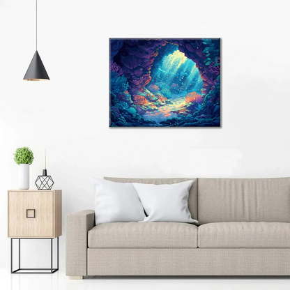 Paradis sous-marin - Peinture par numéros
