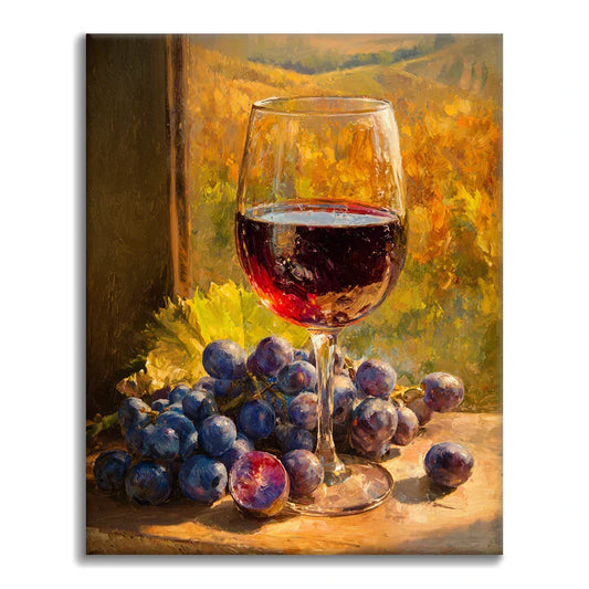 Vin - Peinture par numéros