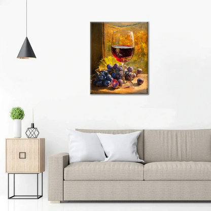Vin - Peinture par numéros