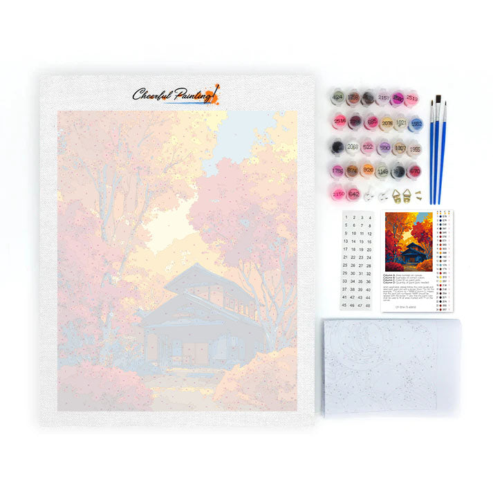 Harmonie d'automne - Peinture par numéros