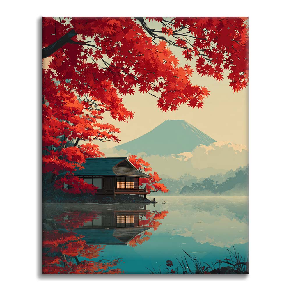 Sérénité d'automne - Peinture par numéros