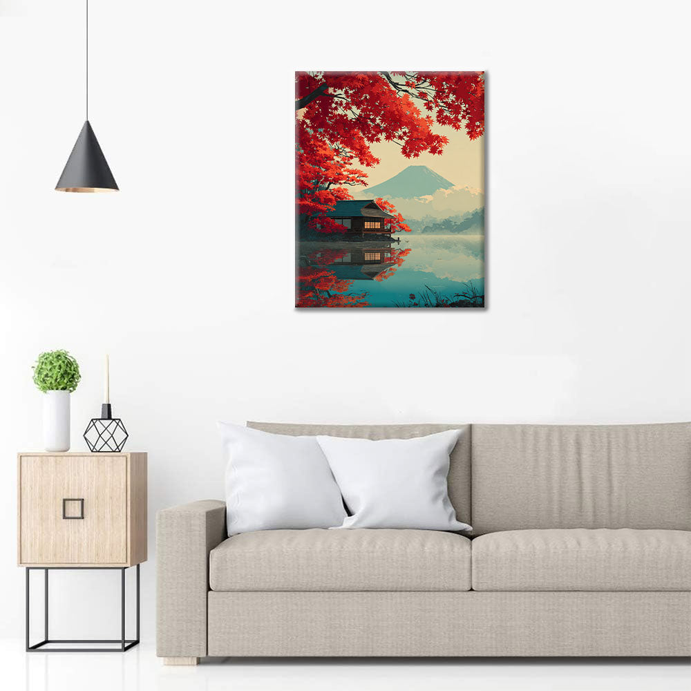 Sérénité d'automne - Peinture par numéros