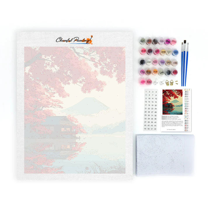 Sérénité d'automne - Peinture par numéros