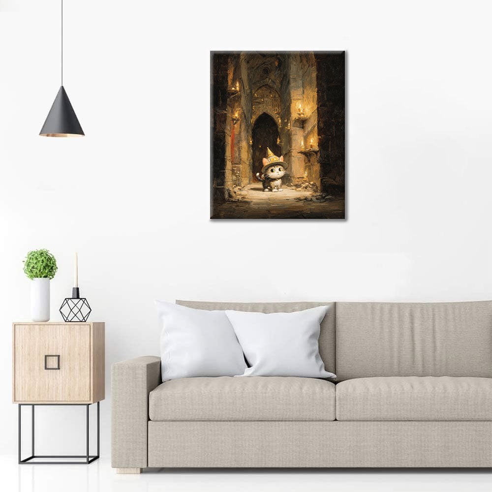 L'aventure du chat - Peinture par numéros