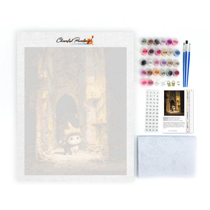 L'aventure du chat - Peinture par numéros