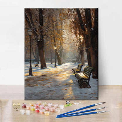 Early Winter Park - Peinture par numéros